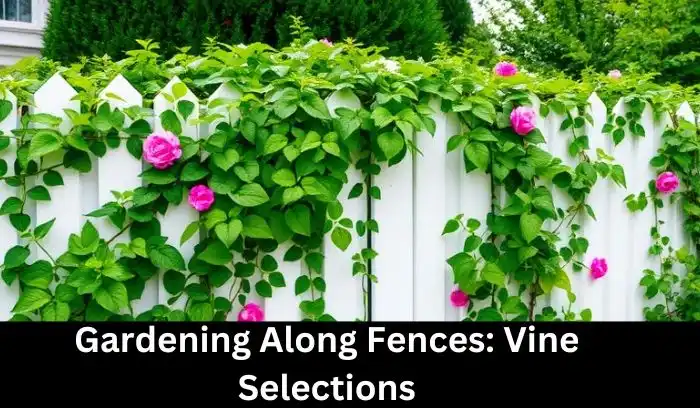 How to Grow Plants Along a Vinyl Fence