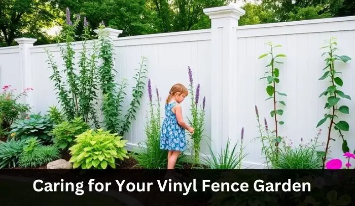 Caring for Your Vinyl Fence Garden