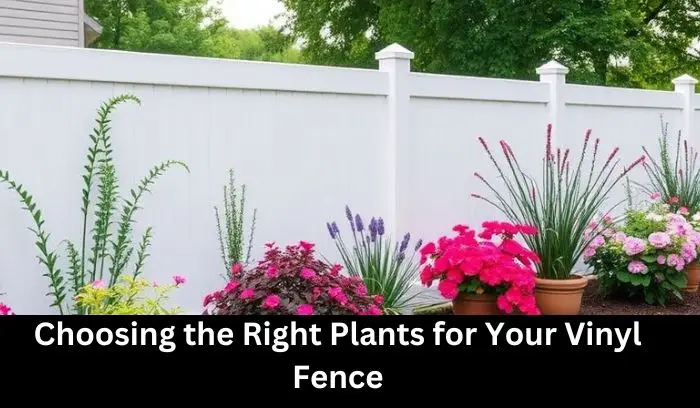 How to Grow Plants Along a Vinyl Fence