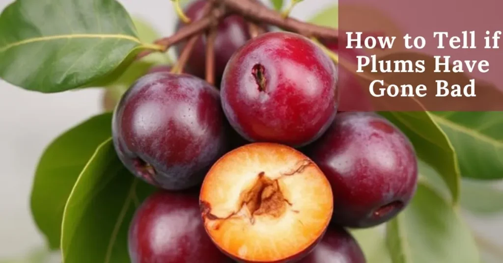 How to Tell if Plums Have Gone Bad