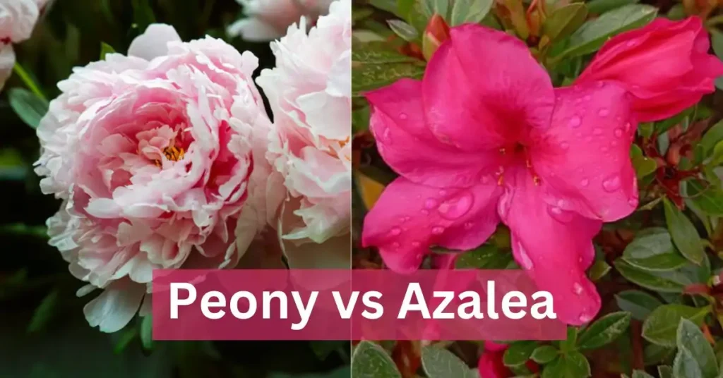 Peony vs Azalea: