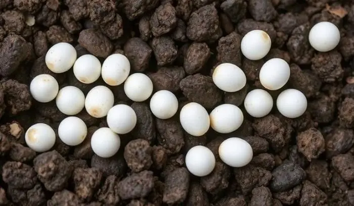 Are White Eggs in Soil Harmful?