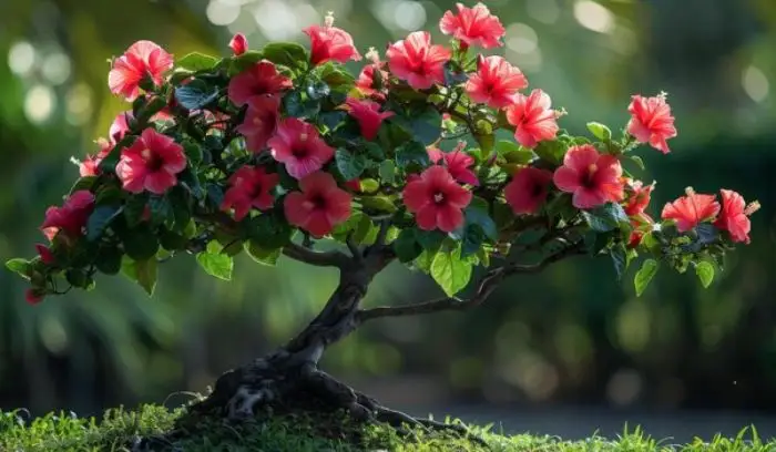 Hibiscus Bush vs Tree